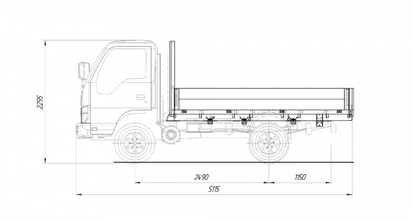 Грузовик Isuzu Elf