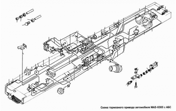 Грузовик МАЗ-6303