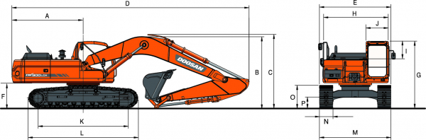 Экскаватор Doosan DX 300 LCA