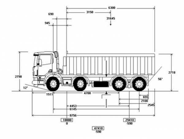 Трактор Scania R730