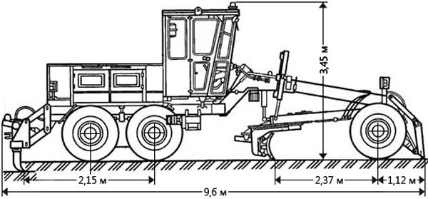 Грейдер DZ 143