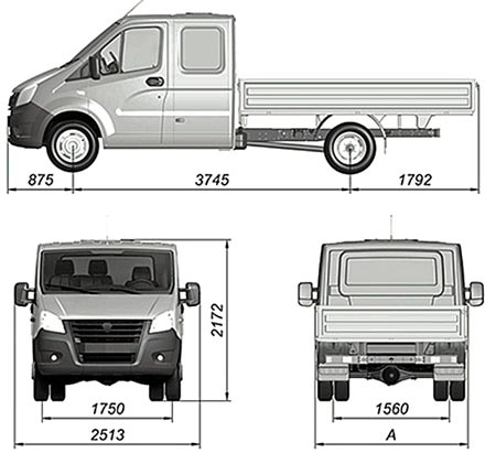 Автомобиль ГАЗ 33023