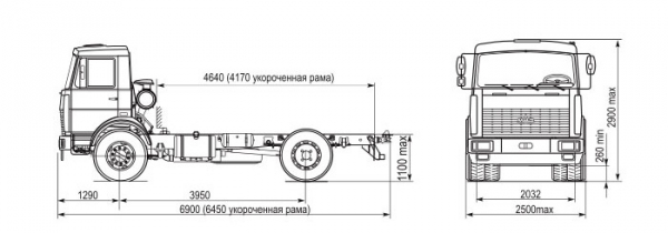 грузовик МАЗ-5337