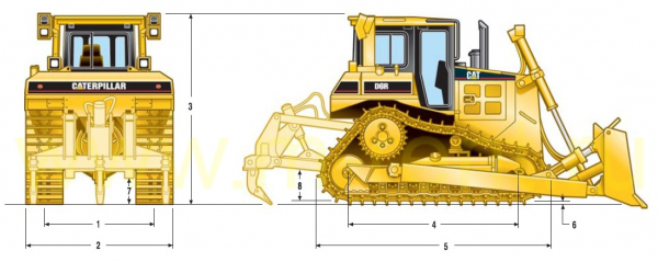 Бульдозер Caterpillar D6