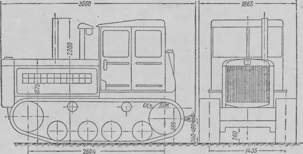 Трактор DT-54