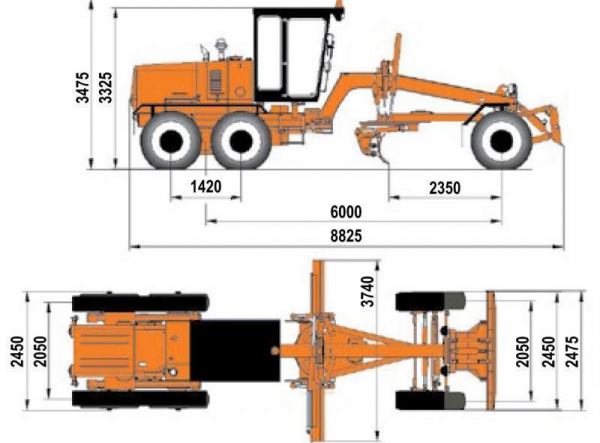 Автогрейдер GS-14.02