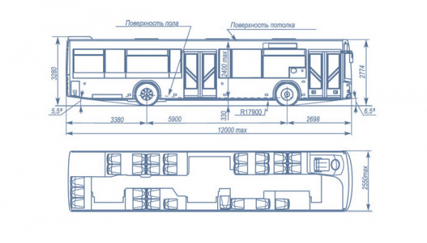 Автобус МАЗ 203