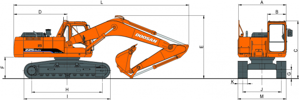 Экскаватор Doosan 225