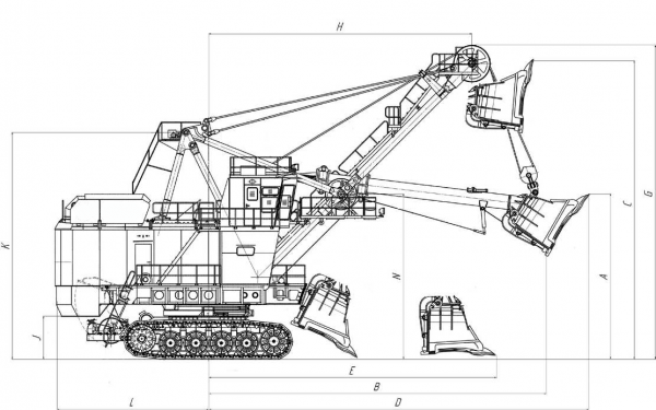 Экскаватор ЭКГ-15