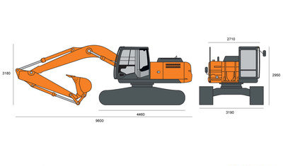 Экскаватор Hitachi ZX 200